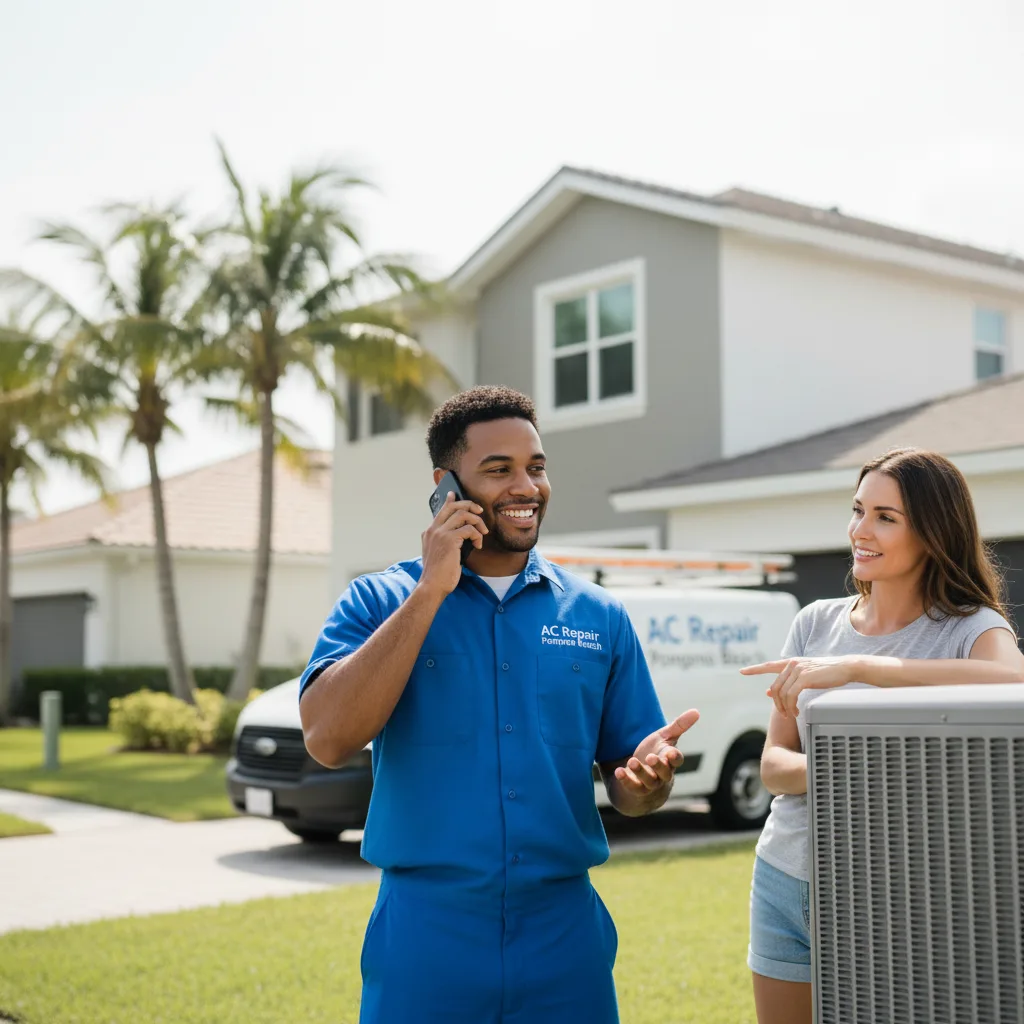 AC Repair Pompano Beach customer support in East Bridgewater